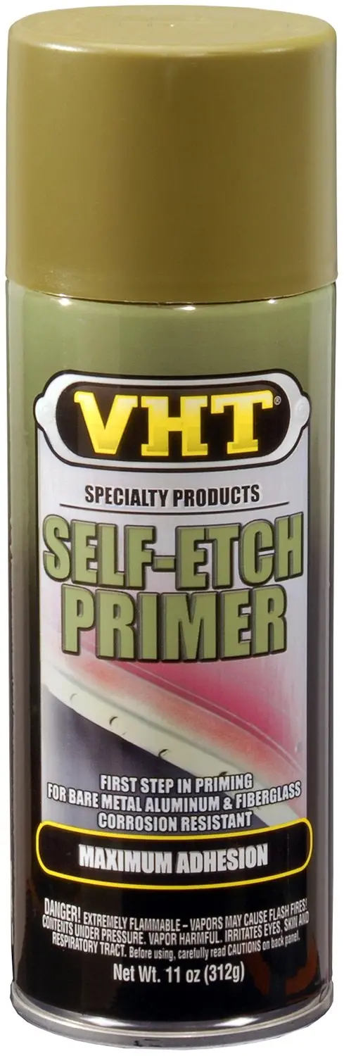 Vht Sp307 Self Etch Primer Green 312G | Prime Coat Paint For Metal & Plastic 1