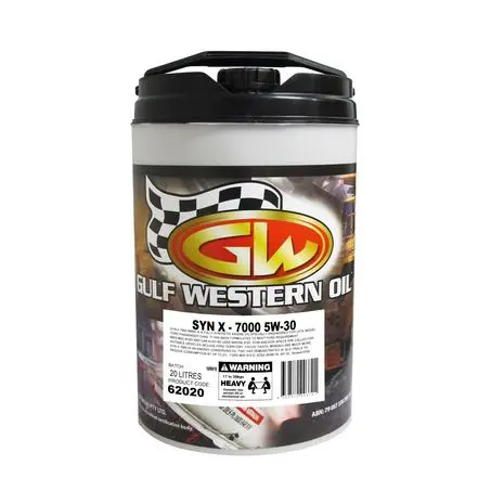 62020 - Gulf Western Syn-X 7000 5W-30 Engine Oil - 20L 1