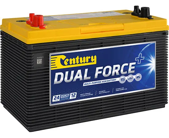 Century 31X Mf Dual Force+ Agm Battery - 12V, 950Cca, Dual Purpose 1