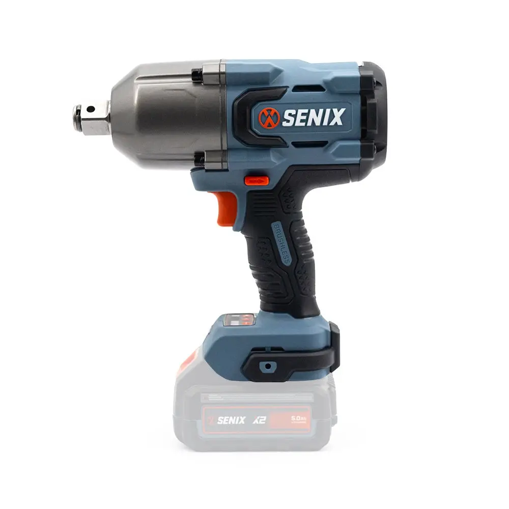 Senix X2 18V 3/4" 1500Nm Brushless Impact Wrench Skin 1