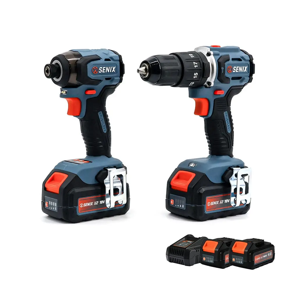 Senix X2 18V 2 Piece Combo Kit 1