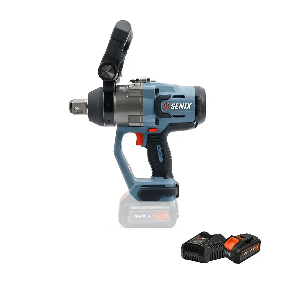 Senix X2 1" 2000Nm Brushless Impact Wrench Kit 1