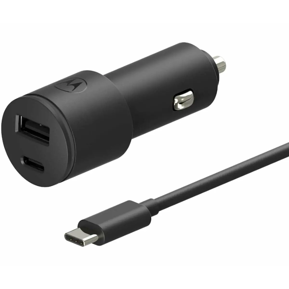 Carregador De Carro Motorola 1Xusb A+C Branco 1