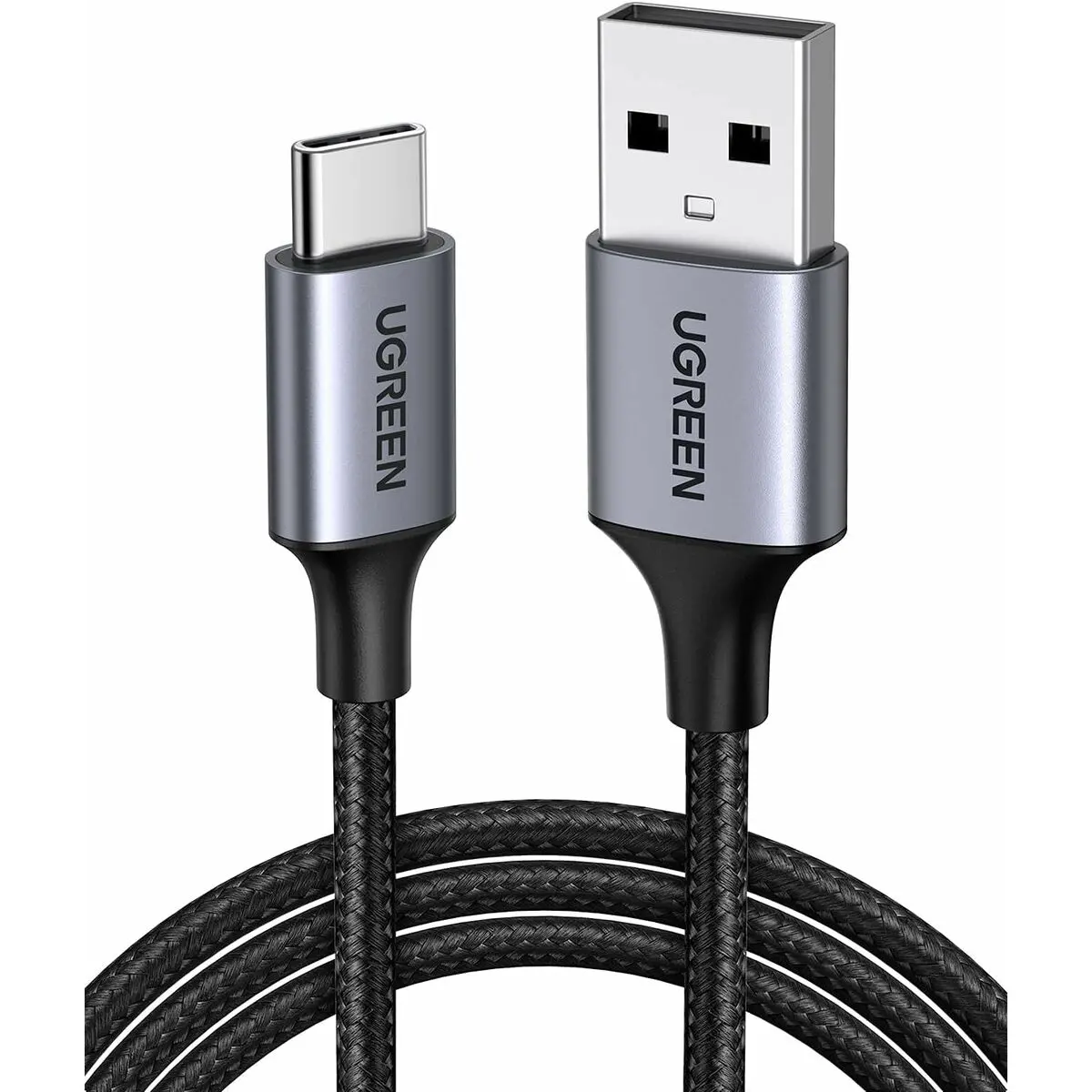Cabo Usb A Para Usb-C Ugreen 6957303861286 Cinzento 2 M 1