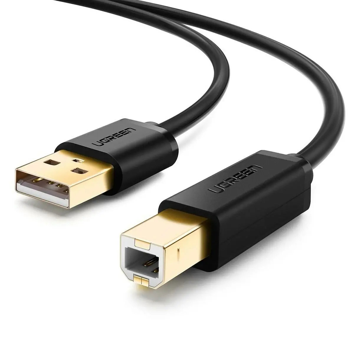 Cabo Usb 2.0 A Para Usb B Ugreen 10351 Preto 3 M 1