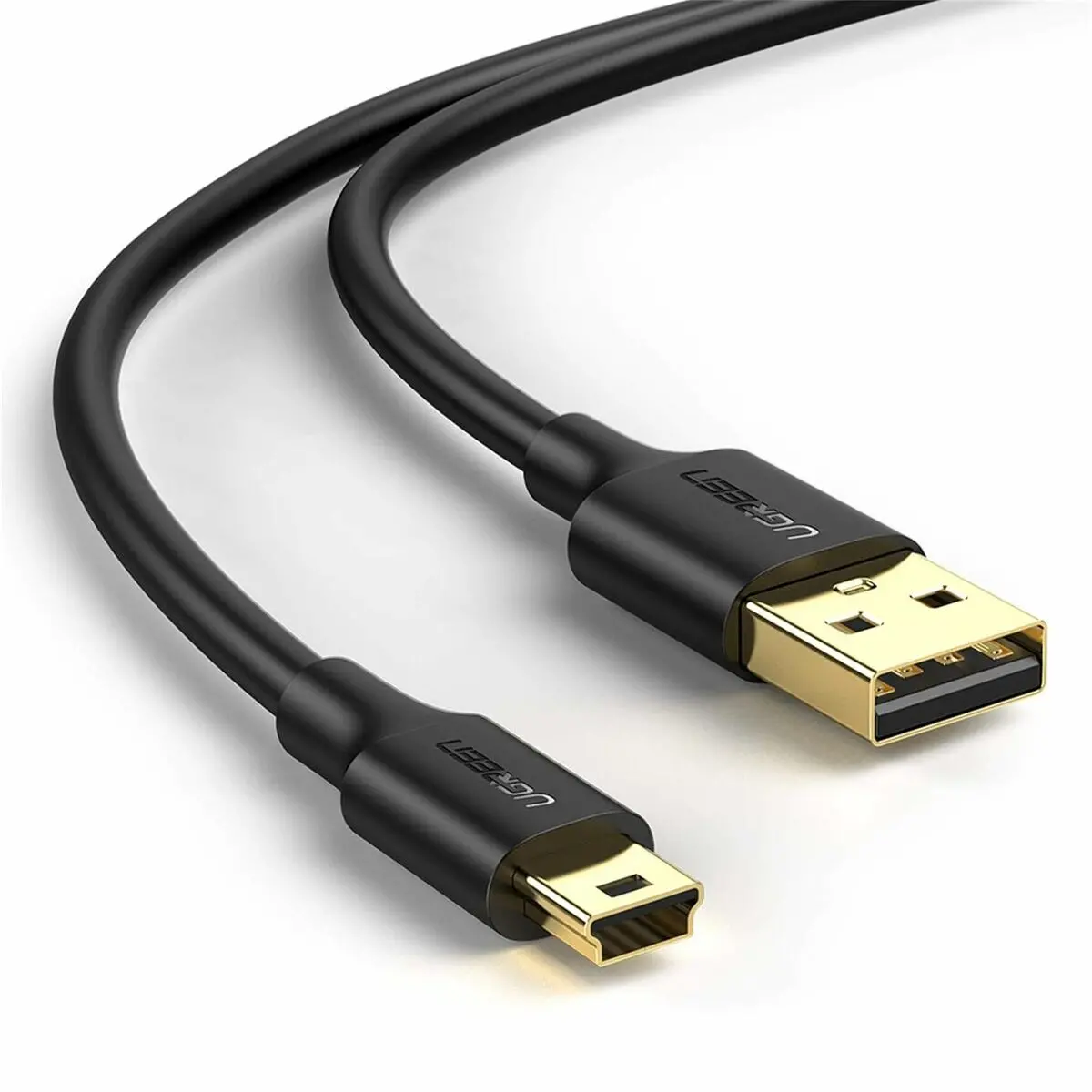 Cabo Usb 2.0 A Para Mini Usb B Ugreen 30472 Preto 1