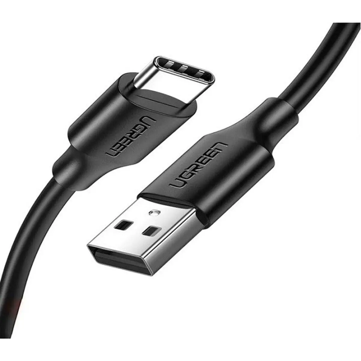 Cabo Usb A Para Usb-C Ugreen 60114 Preto 25 Cm 1
