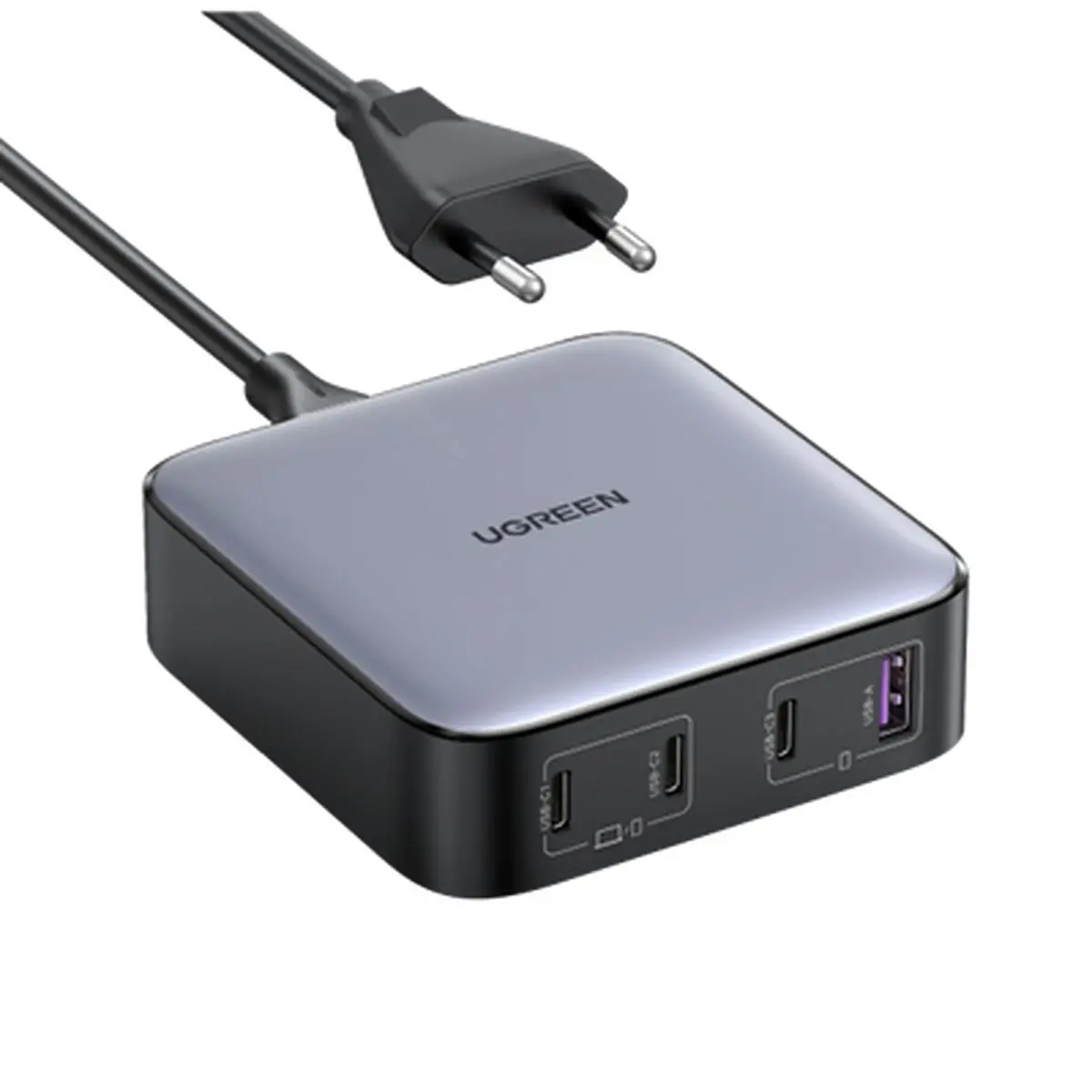 Cabo Usb Para Lightning Ugreen 90928 Cinzento 2 M 1