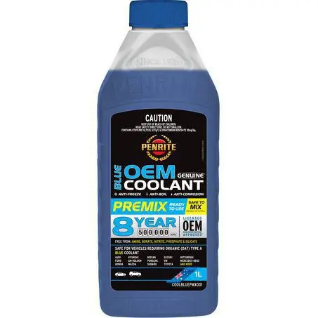 Penrite Oem Blue Premix Coolant 1L - Coolbluepmx001 1