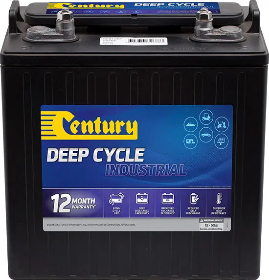 C8vgc Century 8V Deep Cycle Battery, 8V Golf Cart Battery 1