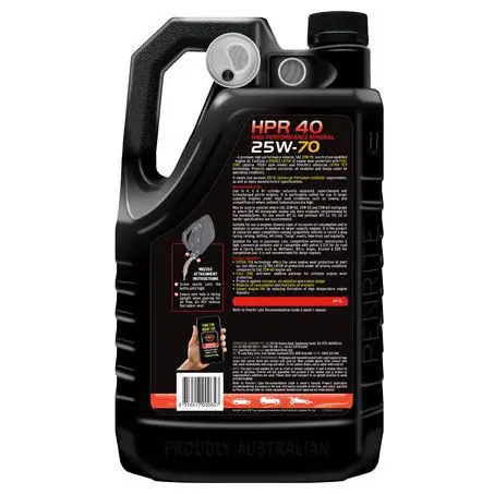Penrite Hpr 40 25W-70 5L Engine Oil - Hpr40005 2