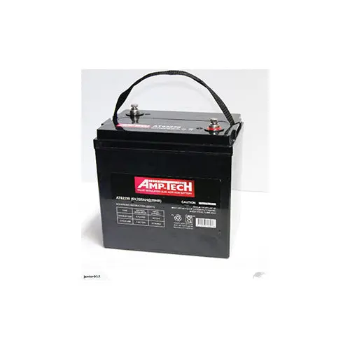 Amptech At62250 6V 225Ah Agm Deep Cycle Battery 1