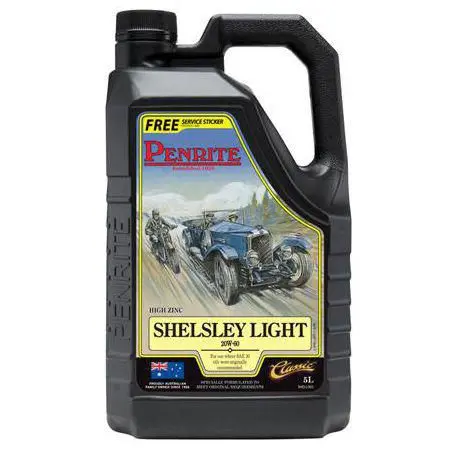 Penrite Sherley Light 20W-60 5L Mineral Engine Oil - Shell005 1
