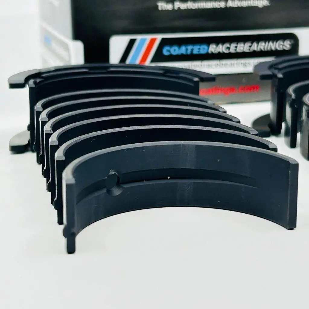 Bmw S58b30 Main Bearing Set Acl Race Calico Ct-1 Coated 7M1558hxc-C Hx-Serie With 0.025Mm (0.001”) Extra Clearance 1