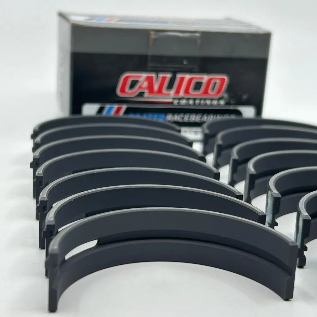 Coatedracebearings Calico Ct-1 Coated Acl Race Series Main Bearing Set 7M5532hc-C - Audi / Vw Vr6/R32/R36 2.8L/2.9L/3.2L/3.6L, Std. Diameter 1