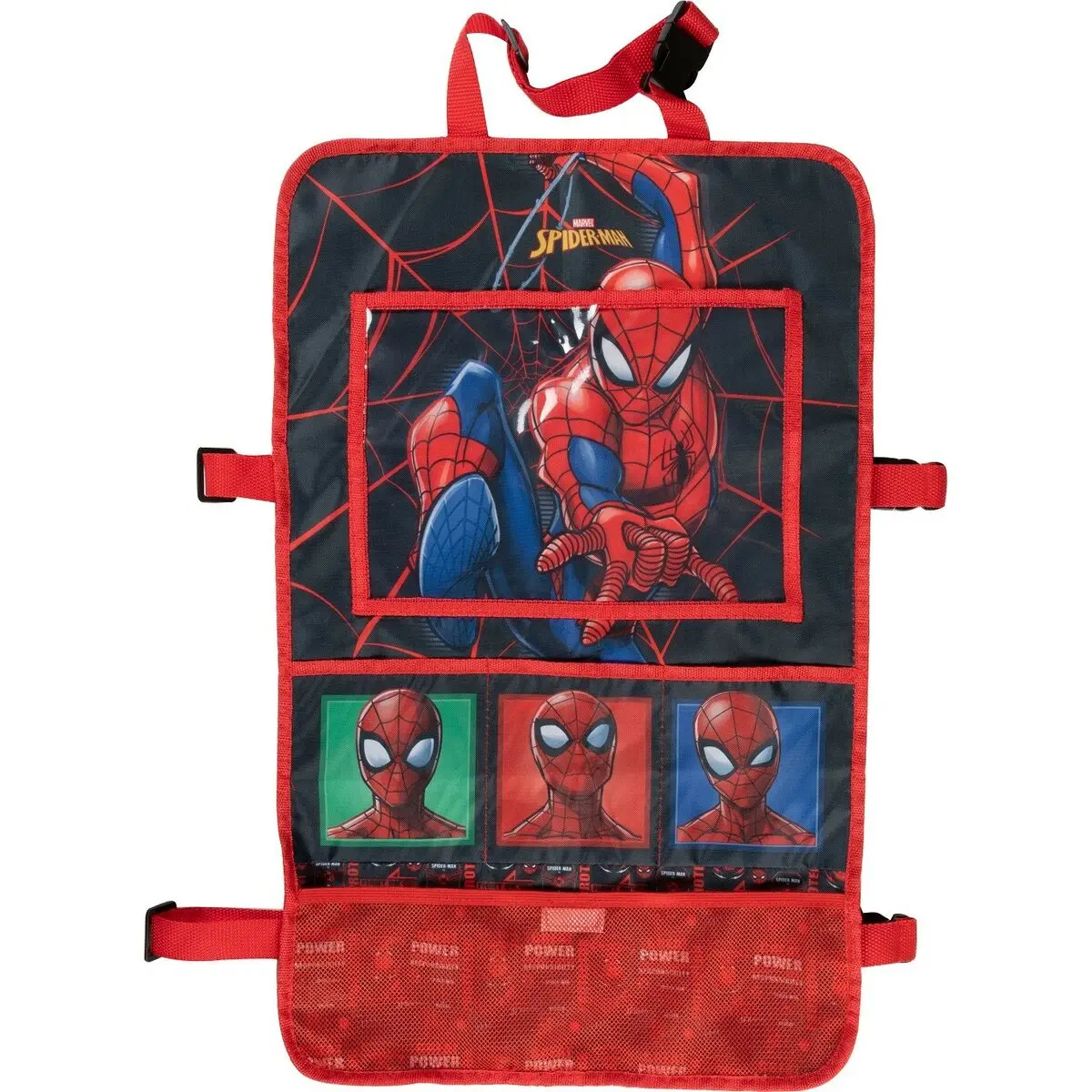 Organizador Para Assento De Automóvel Spider-Man Cz10274 Vermelho 1