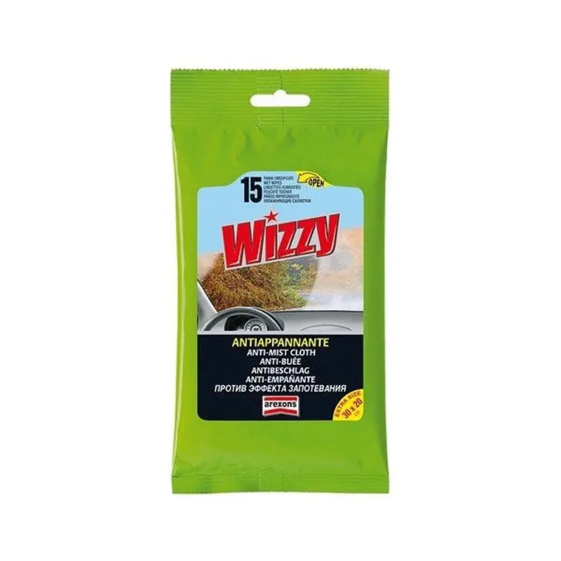 Anti-Embaciamento Arexons Wizzy Toalhetes (15 Uds) 1