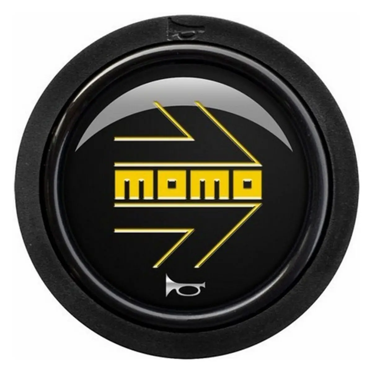Botão Momo Sphoarwblkyer Amarelo 1