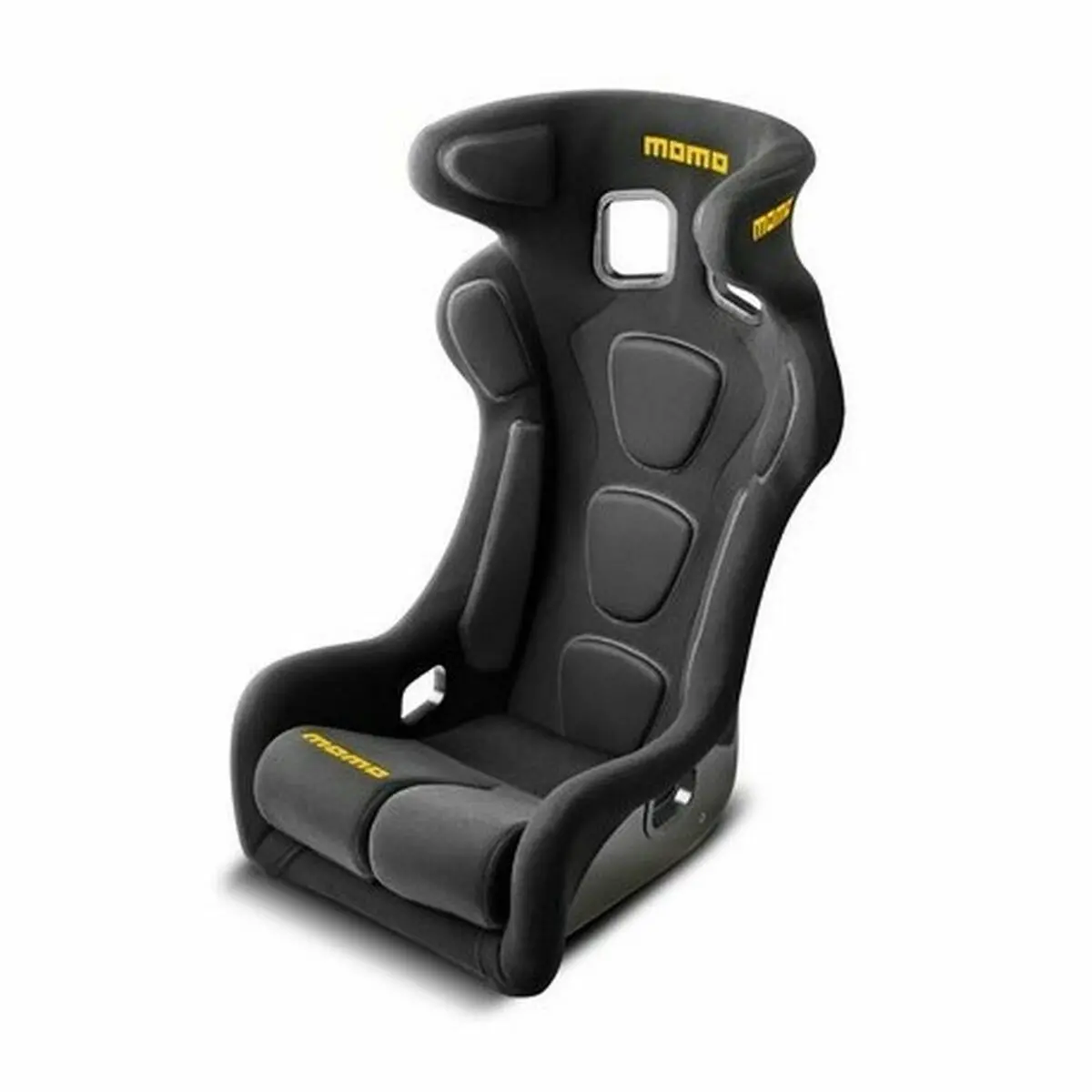 Assento De Corrida Momo Daytona Evo Xxl Preto/Amarelo 1