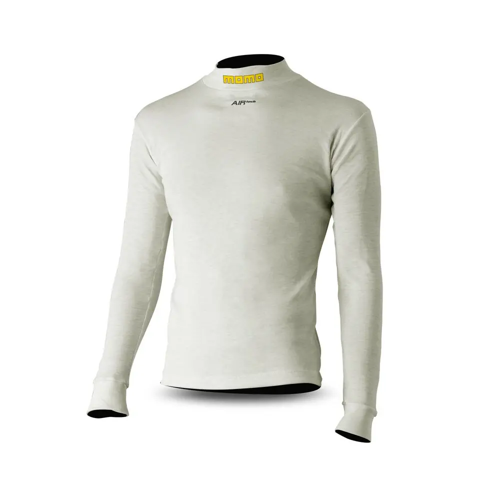 T-Shirt Momo Comfort Tech L Branco Interior 1