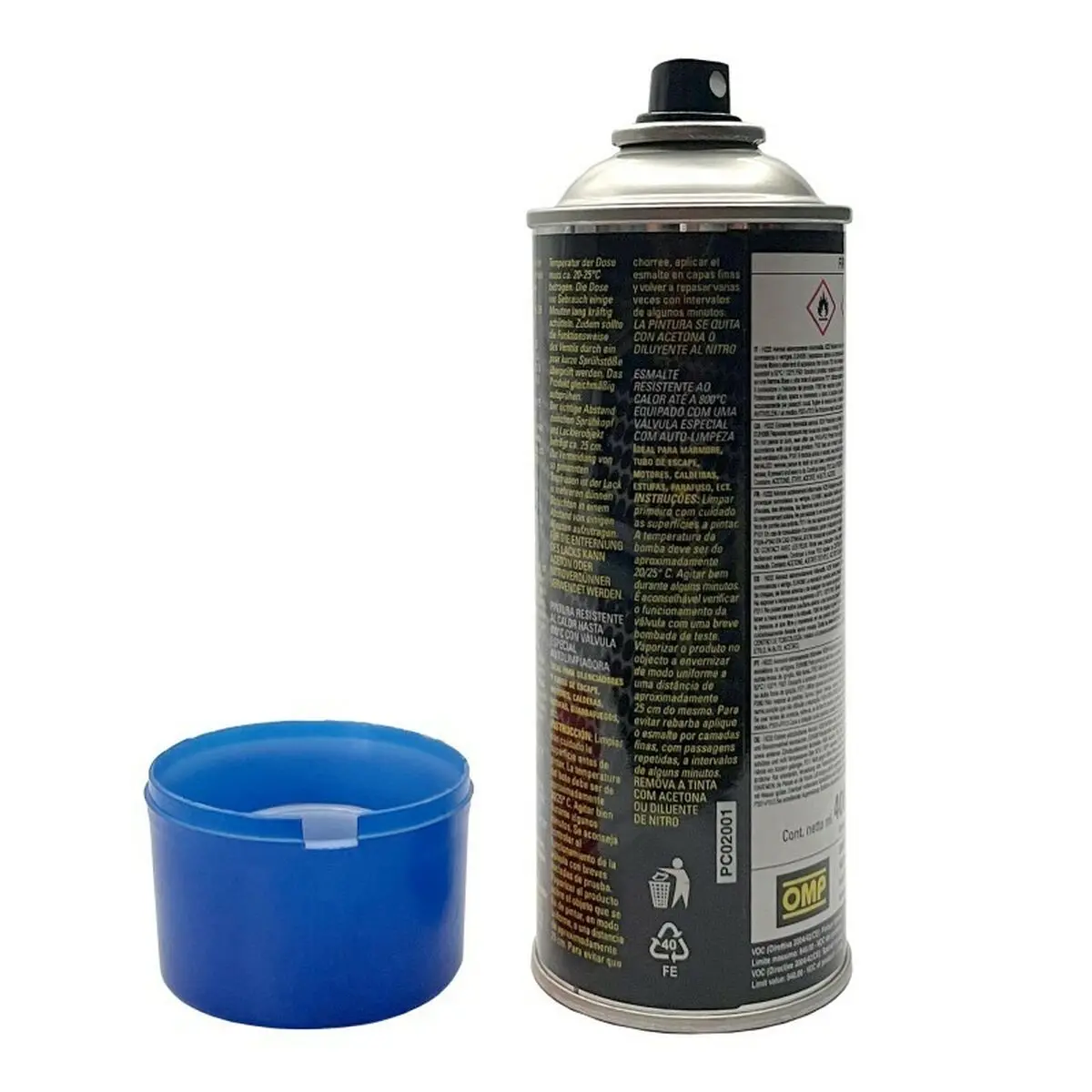 Tinta Em Spray Omp Omppc02001000041 Pinças De Travão 400 Ml Azul 2