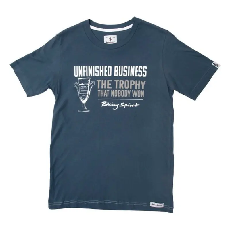 Camisola De Manga Curta Homem Omp Slate Unfinished Business Azul Escuro 1
