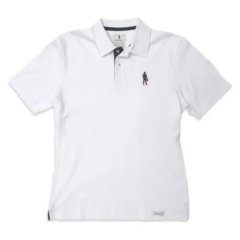 Polo De Manga Curta Homem Omp Driver Icon Branco 1