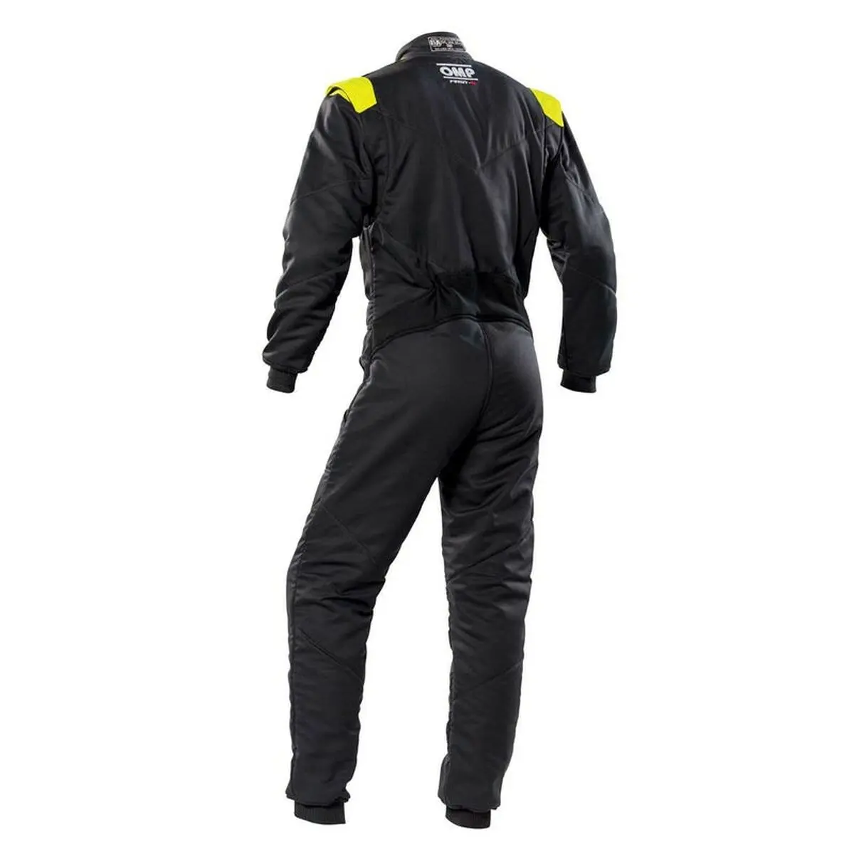 Fato De Corrida Omp First-S Preto/Amarelo 54 2