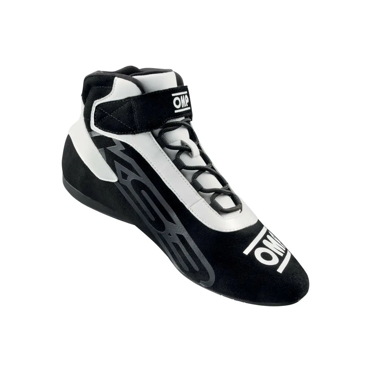 Botas De Karting Omp Ks-3, Preto/Branco, Tamanho 46 1