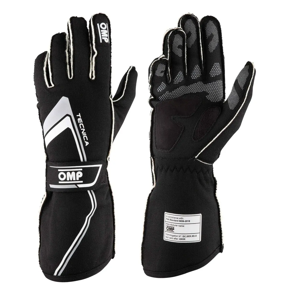 Luvas Omp Tecnica Preto Xl Fia 8856-2018 (1 Unidade) 1