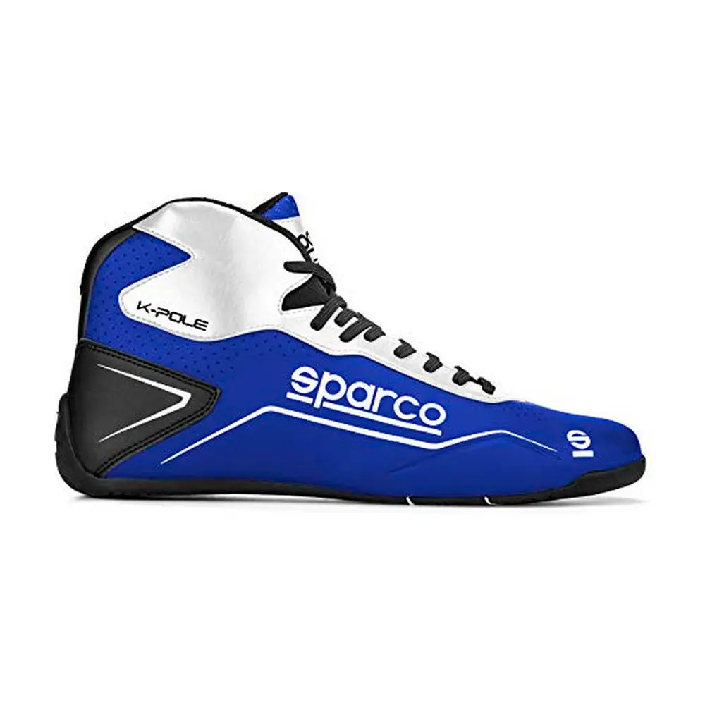 Botas Para Karting Sparco K-Pole, Branco/Azul (40) 1