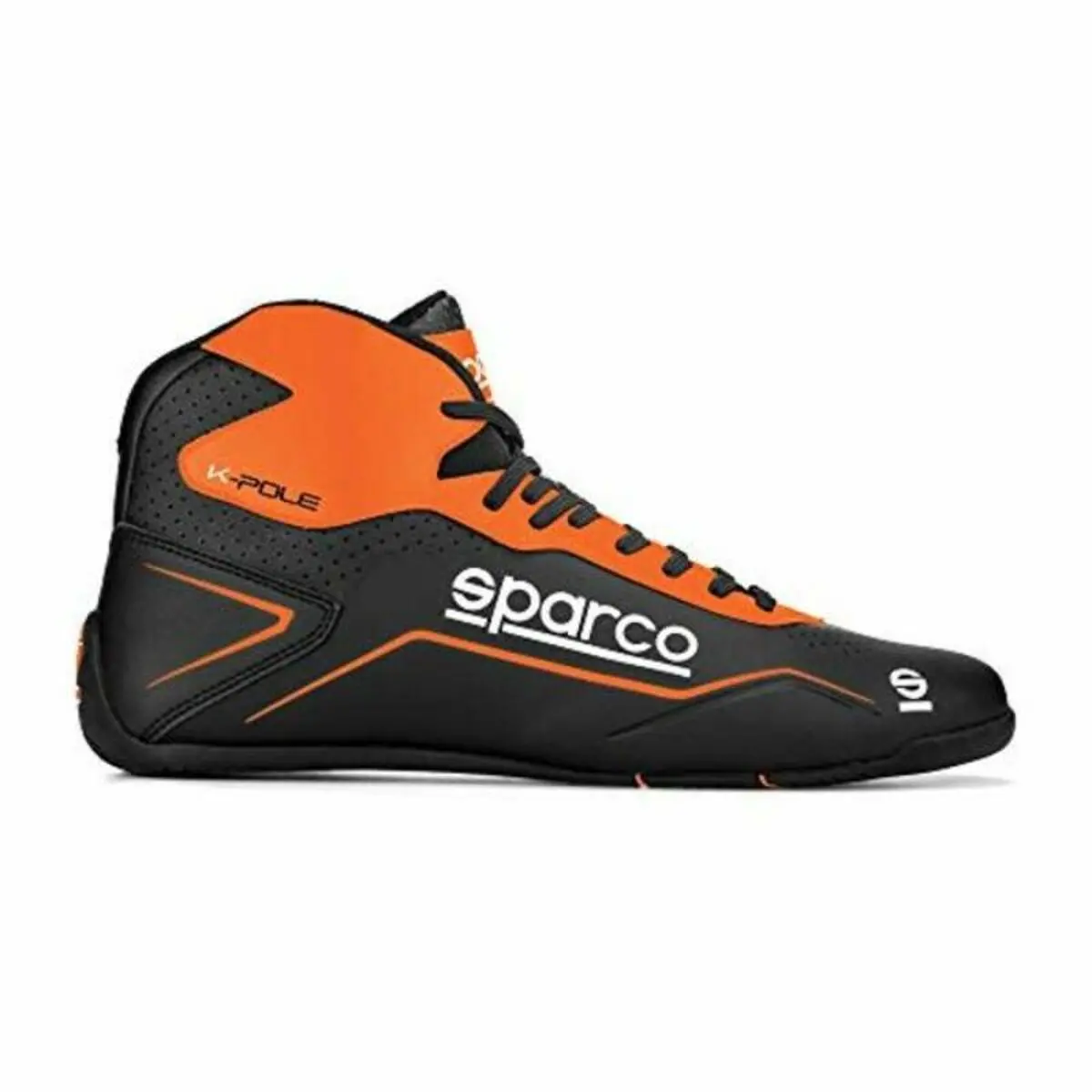 Botas De Corrida Sparco K-Pole Laranja/Preto Tamanho 42 Preto 1