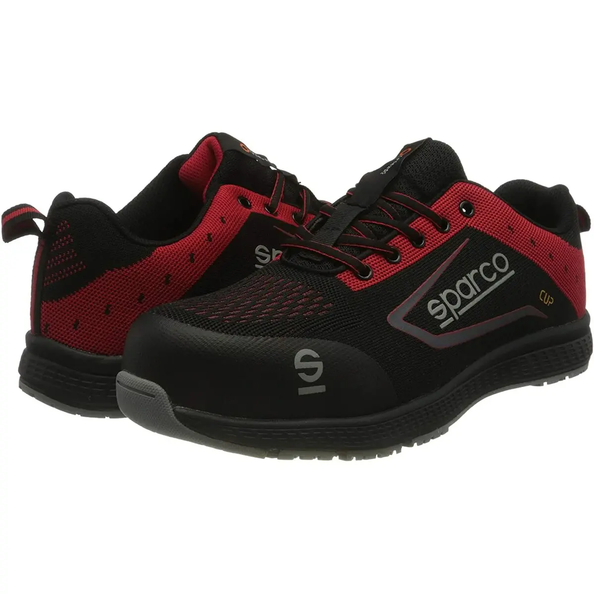 Calçado De Segurança Sparco Cup Albert (46) Preto Vermelho 2