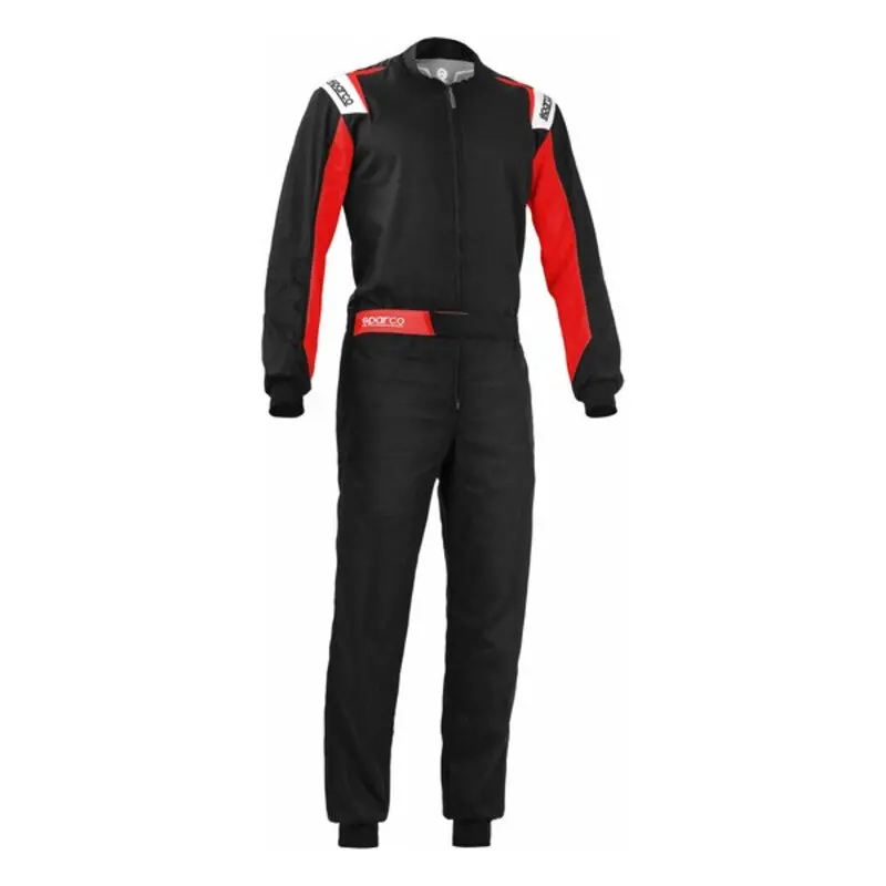 Fato De Karting Sparco Rookie Preto/Vermelho (Tamanho L) 1
