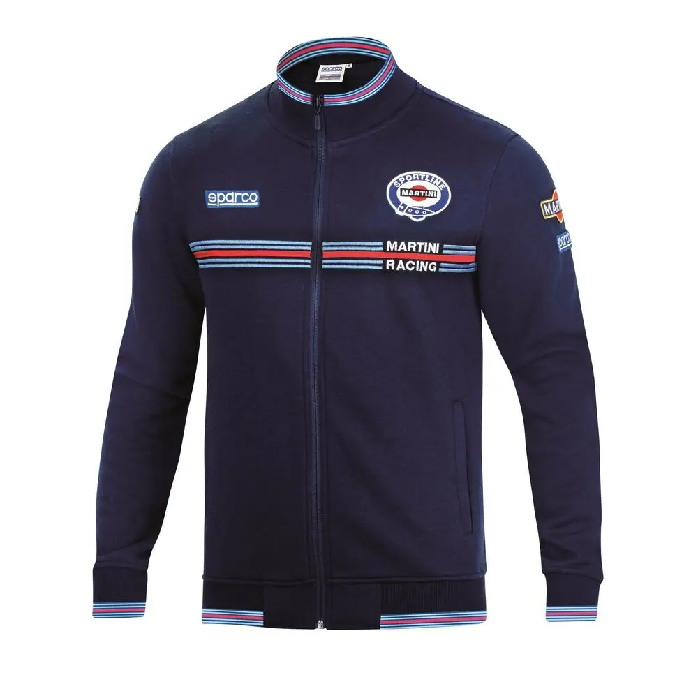 Polar Sem Capuz Homem Sparco Martini Racing Tamanho L Azul Marinho 1