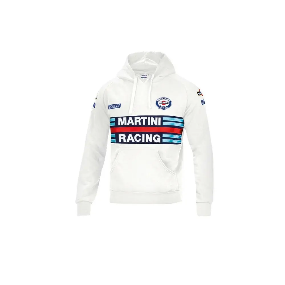 Polar Com Capuz Homem Sparco Martini Racing Tamanho M Branco 1