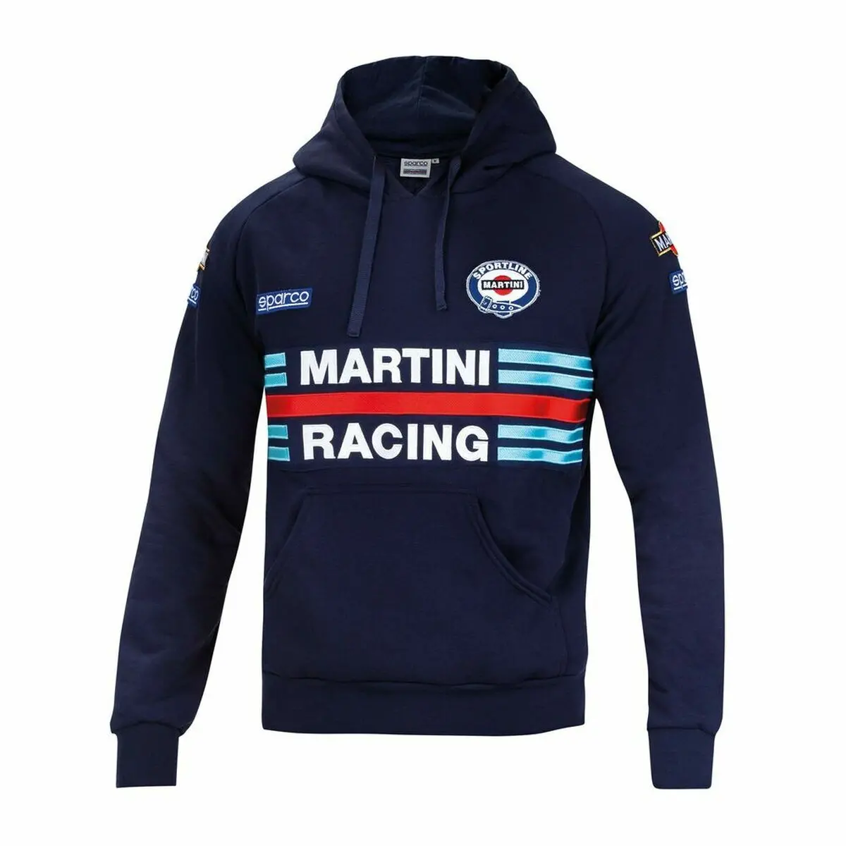Polar Com Capuz Sparco Martini Racing Azul Marinho 1