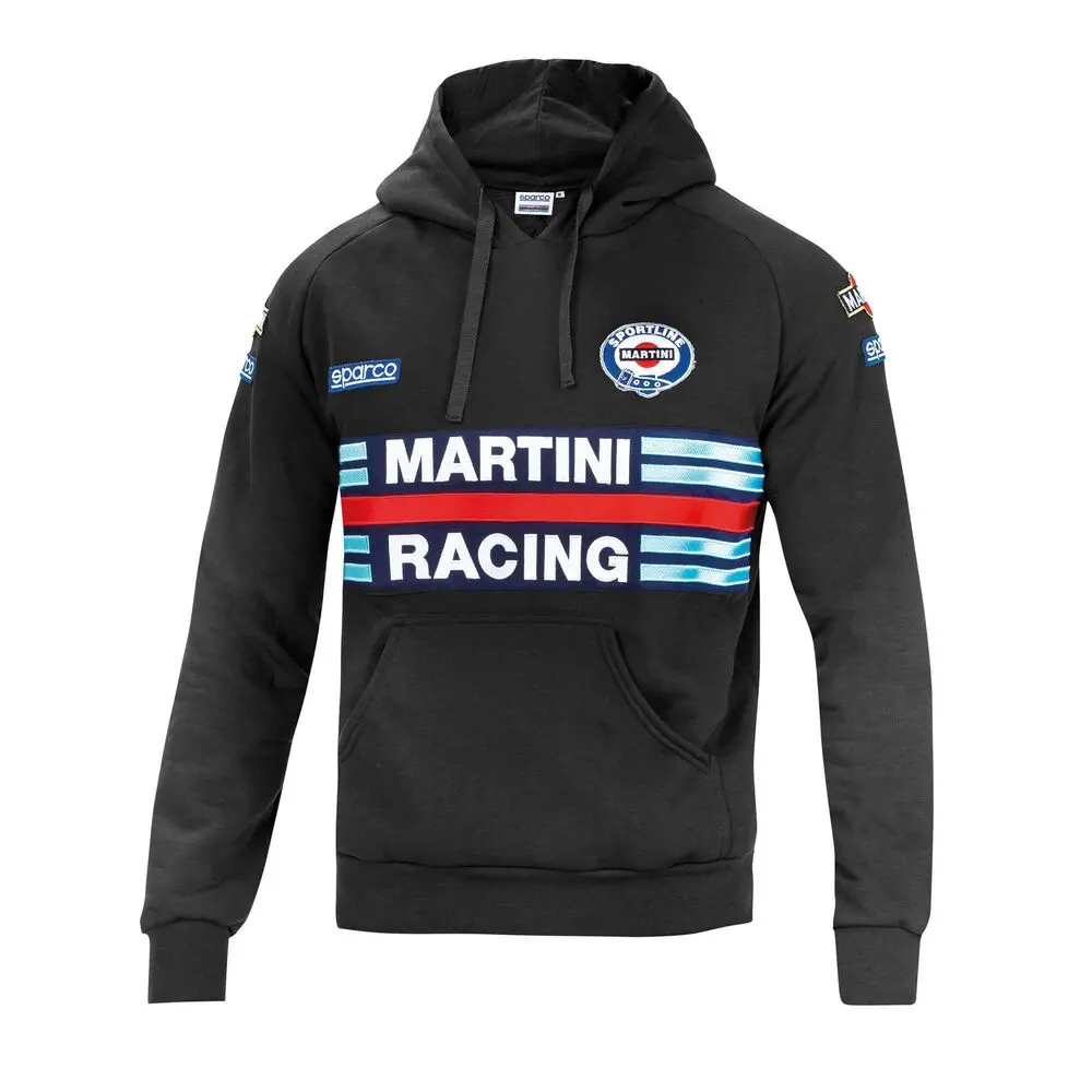 Polar Com Capuz Sparco Martini Racing Preto Tamanho M 1