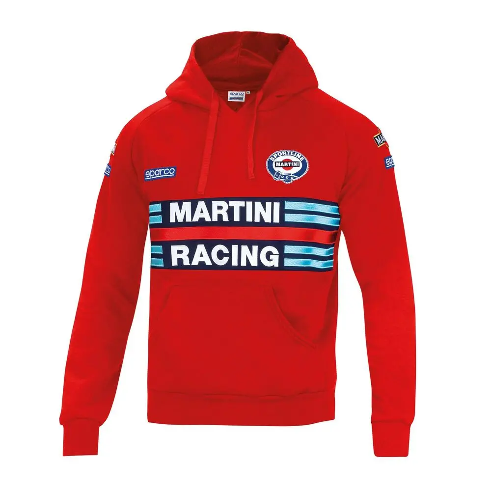 Polar Com Capuz Homem Sparco Martini Racing Vermelho Tamanho M 1