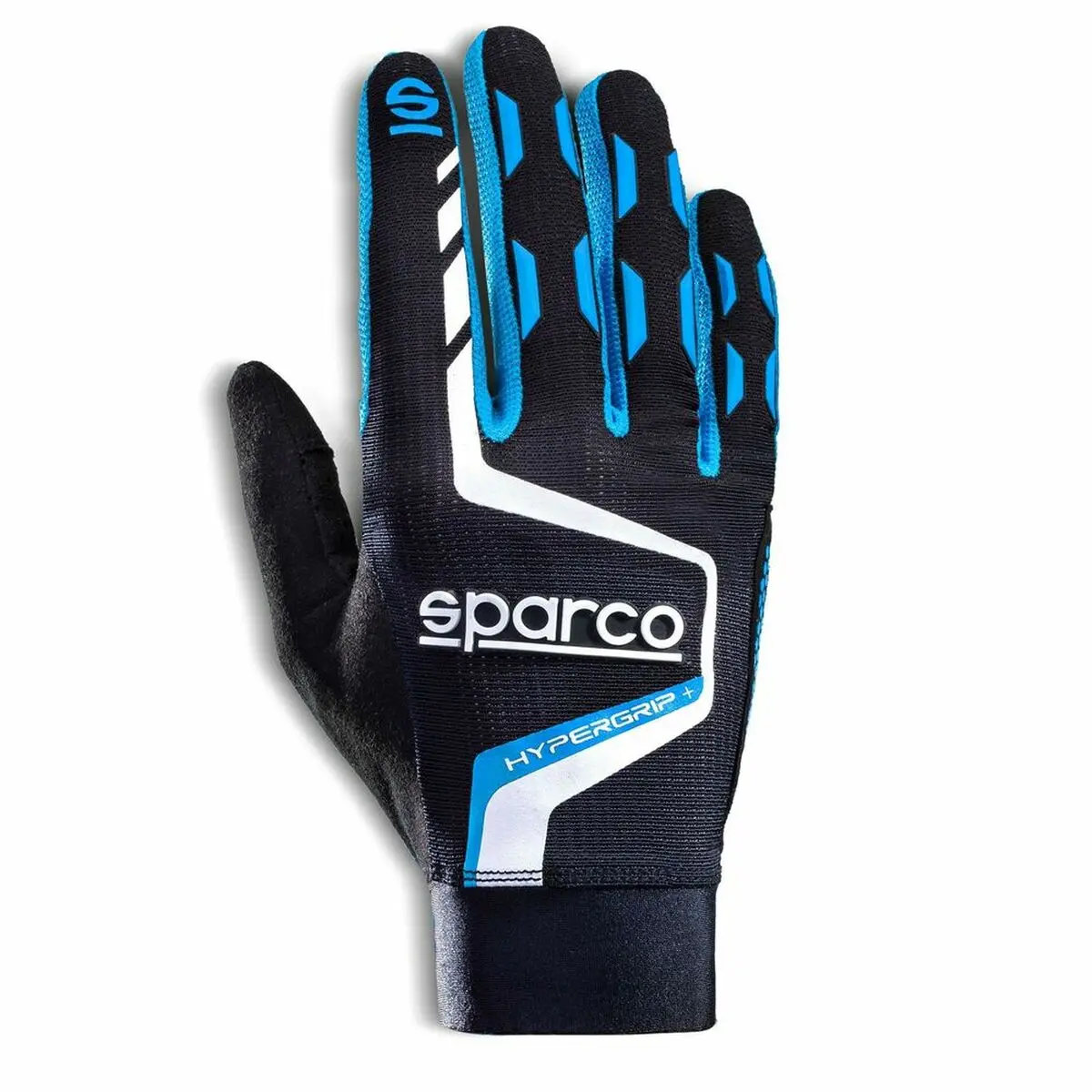 Luvas Sparco Hypergrip+ 9 Preto/Azul 1