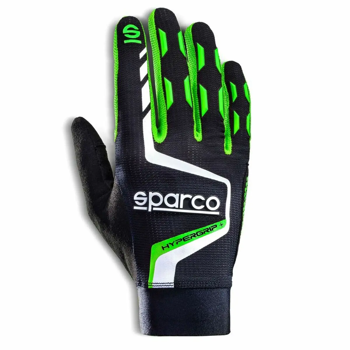Luvas Sparco Hypergrip+ Preto/Verde 10 1