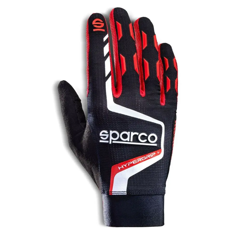 Luvas Sparco Hypergrip+ Preto/Vermelho 11 1