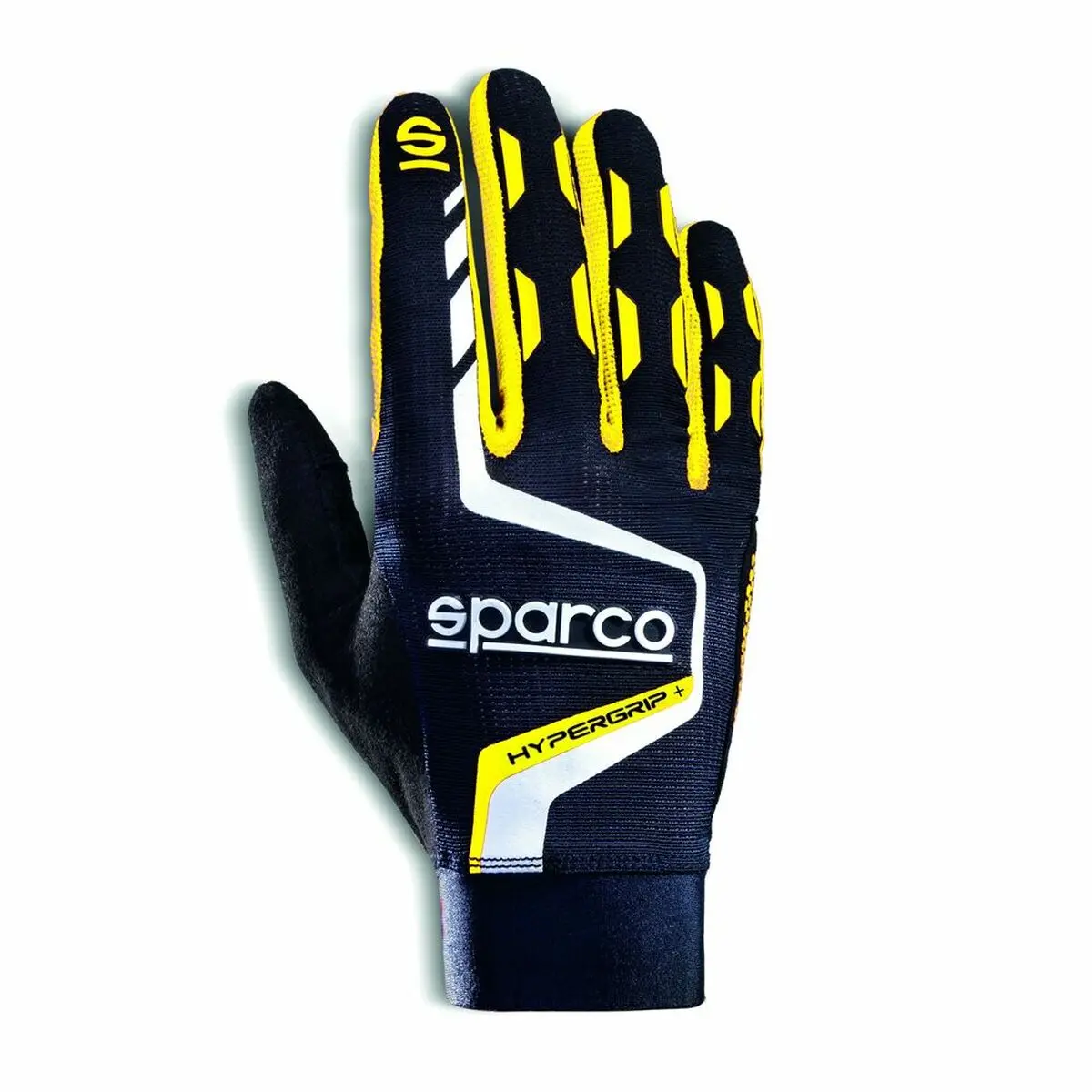 Luvas Sparco Hypergrip+ 9 Amarelo/Preto 1
