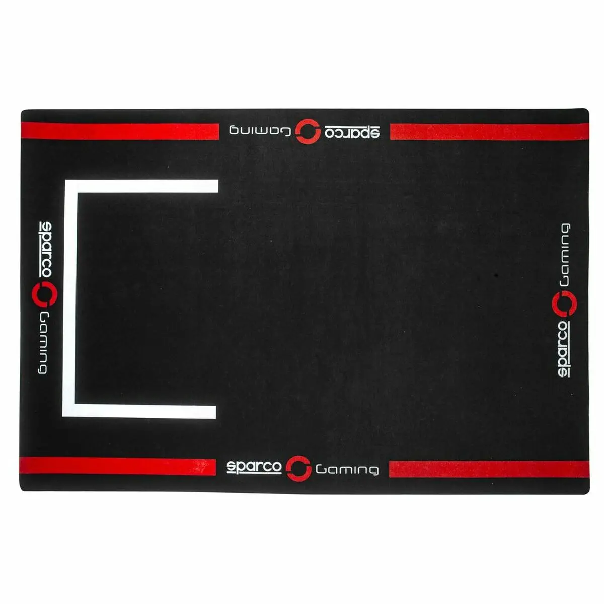 Tapete Gaming Sparco S099101nrrs Vermelho 1