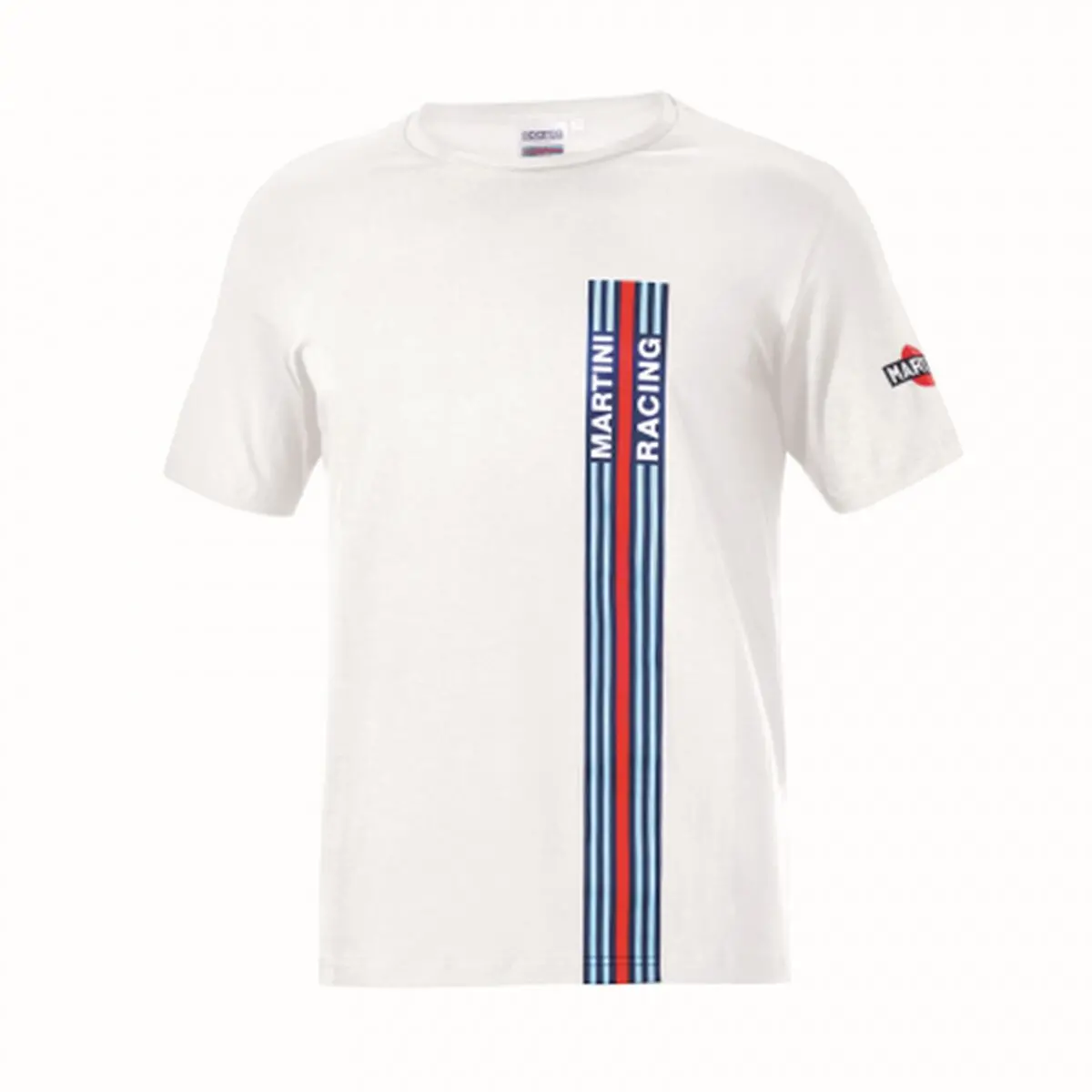 Camisola De Manga Curta Homem Sparco Branco Xxxl 1