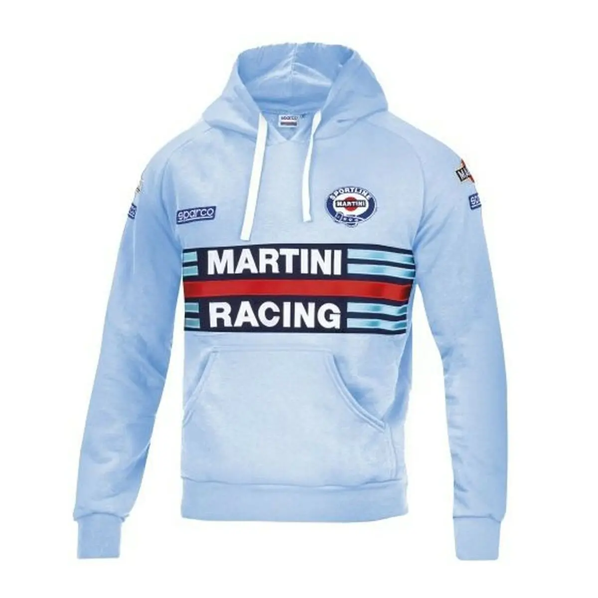Polar Com Capuz Sparco Martini Racing Azul M 1