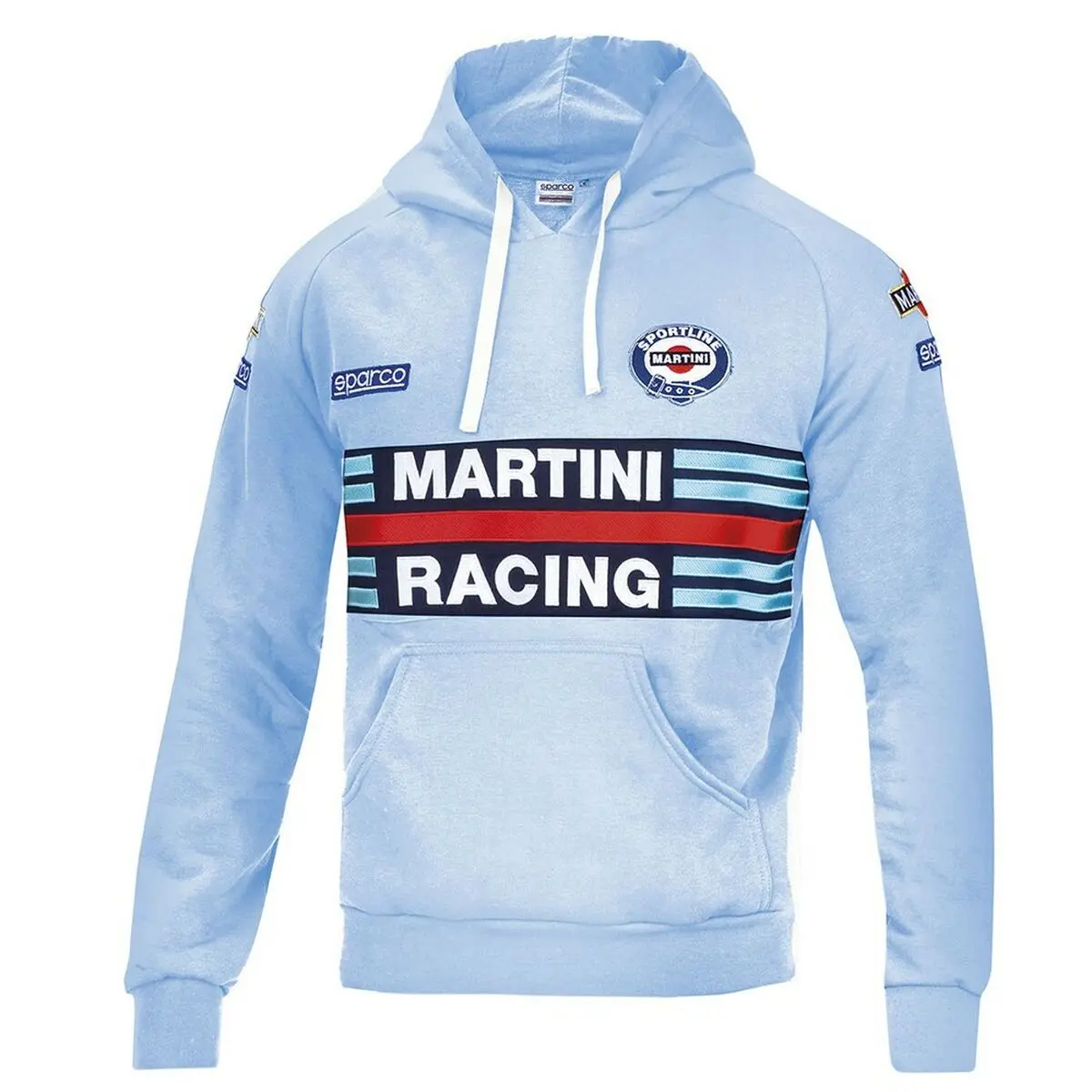 Polar Com Capuz Sparco Azul L 1