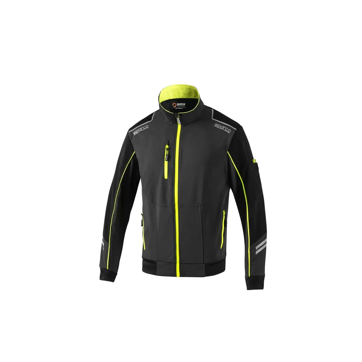 Casaco De Desporto Para Homem Sparco Tech Tw Amarelo Cinzento 1