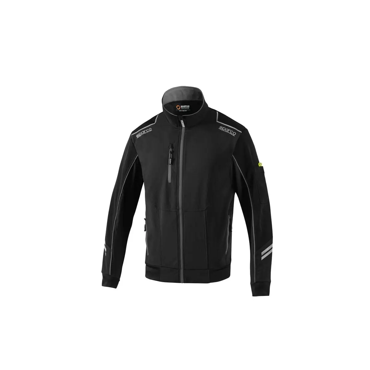 Casaco De Desporto Para Homem Sparco Tech Tw Preto Cinzento 1