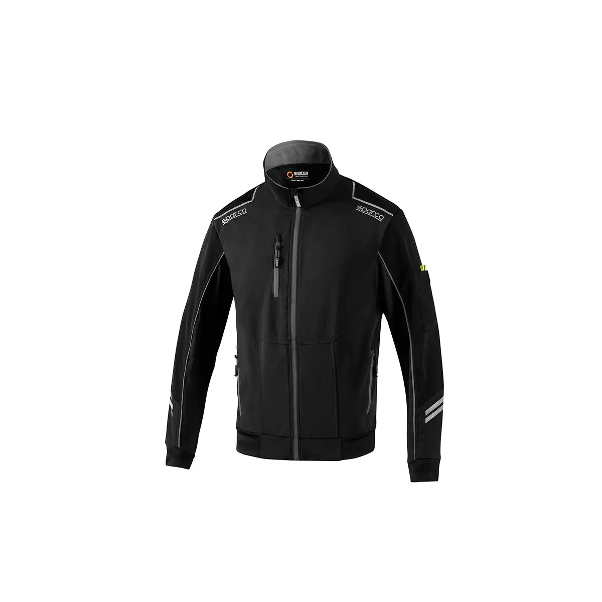 Casaco Corta-Vento Sparco Preto Cinzento 1